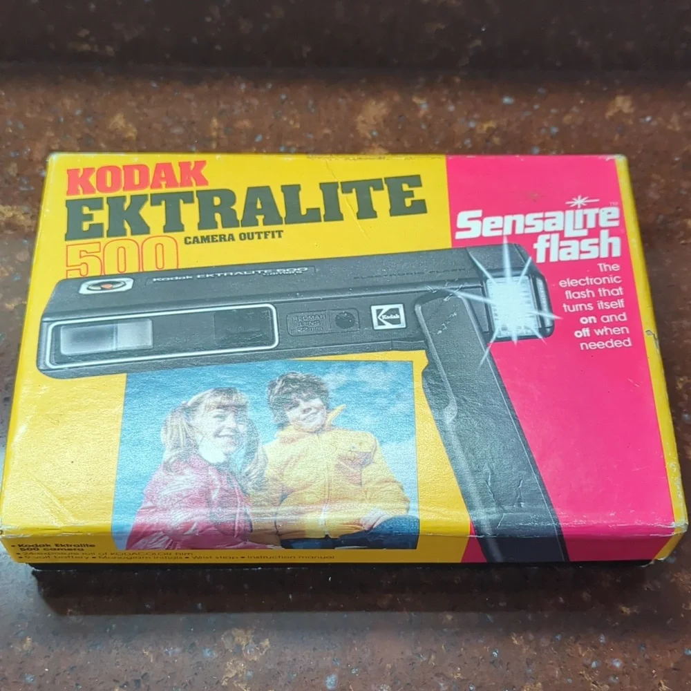 Vintage Kodak Ektralite 500 Camera Outfit